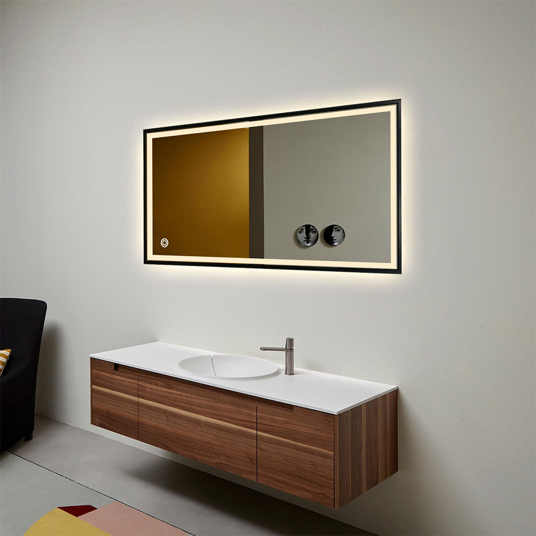 Black Led Mirror - Image 5